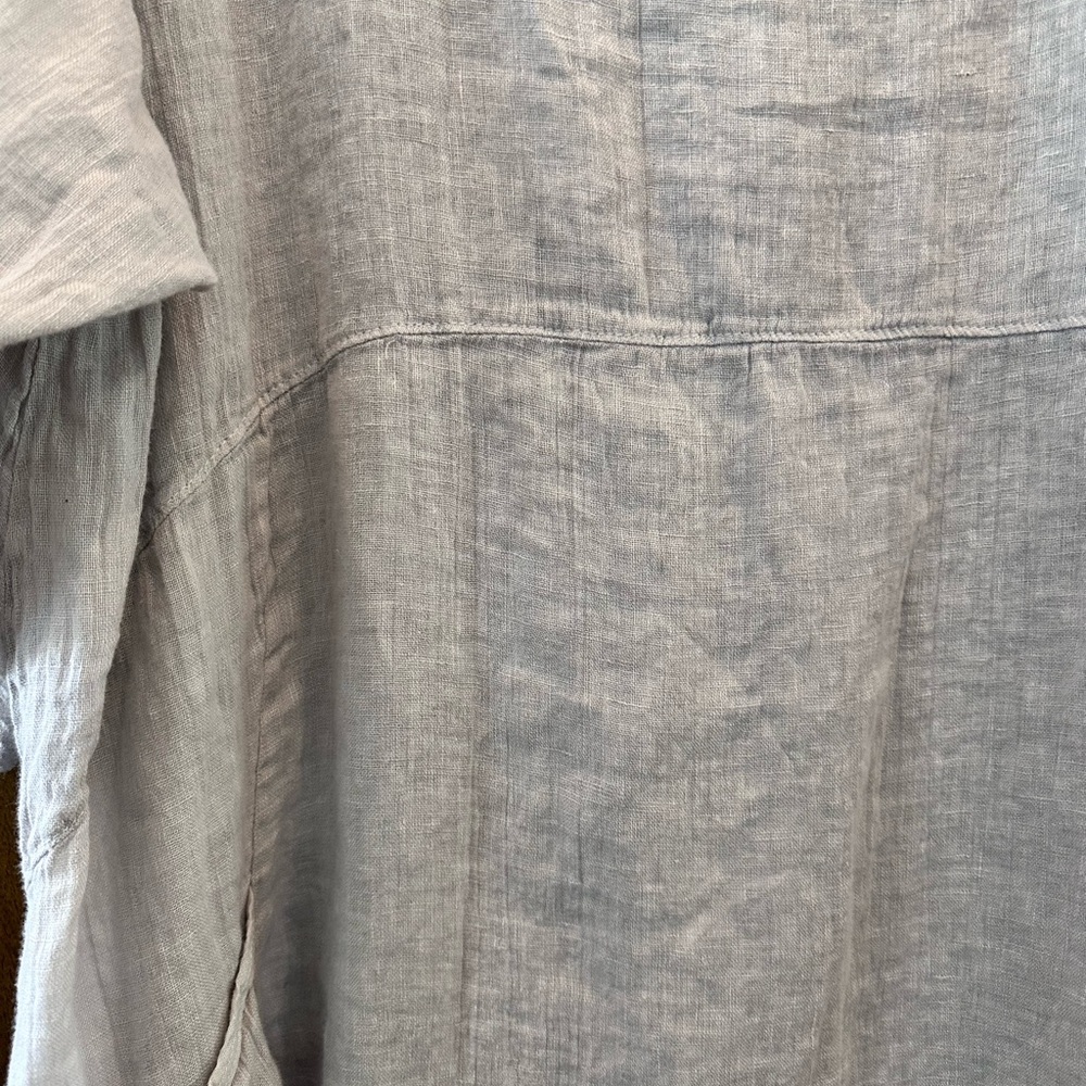 Blue Fish Linen Zen Tunic NWOT - Picture 12 of 12